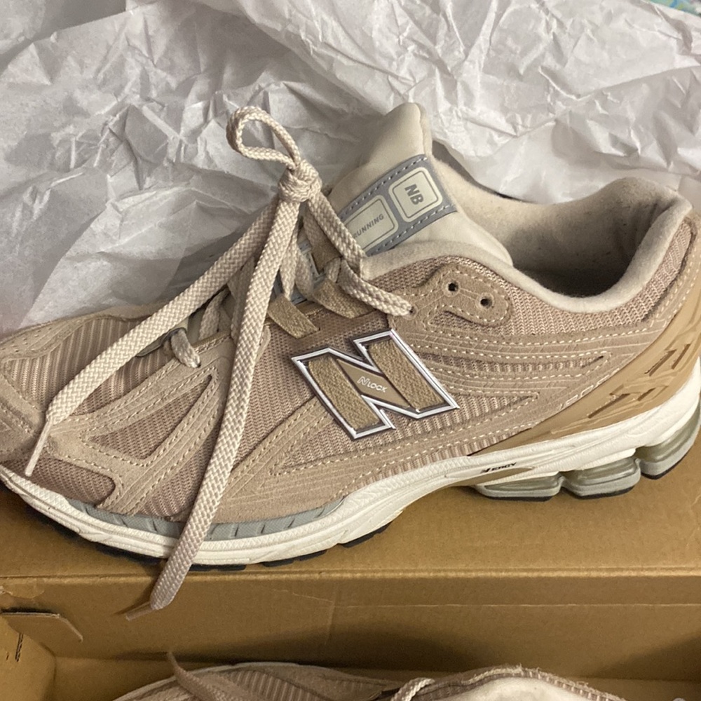 New Balance Light Brown Athletic Shoes